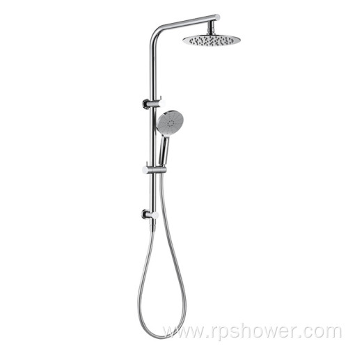 High standard brass rainfall shower set